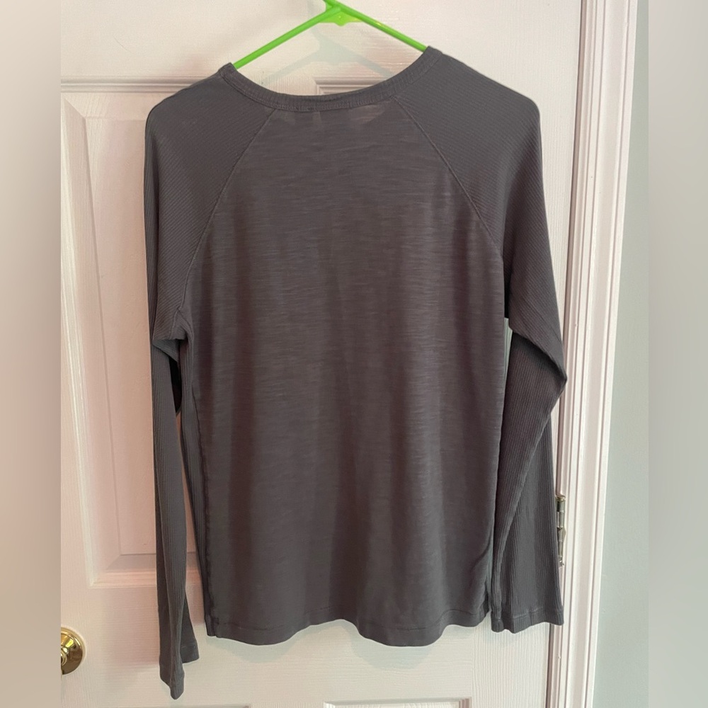 Hugo Boss Long Sleeve Shirt Gray Medium - Picture 2 of 4